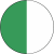 KEL/WHT - kelly green/white