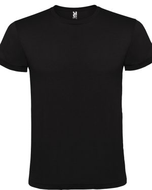 6424 Atomic Roly | T-shirt Uomo | 100% Cotone | 150gr/m2 - Nero 02 | Roly, XL