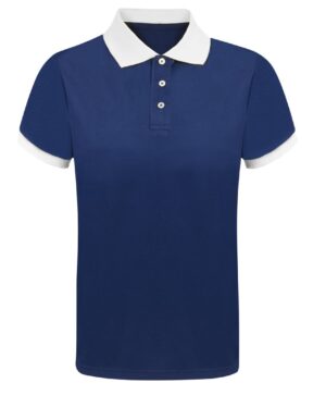 21153 Polo Rebon Makito | Polo Uomo | Manica Corta | Tessuto Tecnico | Transpirante | 180 gr/m2 - 01 Bianco | Makito, M