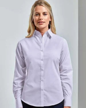PR300 Poplin Long Sleeve Blouse Premier | Camicia Donna | Manica Lunga | 115 gr/m2