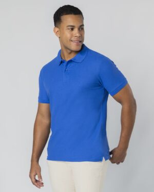 22339 Chales Uomo Makito | Polo Uomo | 100% Cotone Ring Spun | Manica Corta | Tessuto Piquè | 180 gr/m2