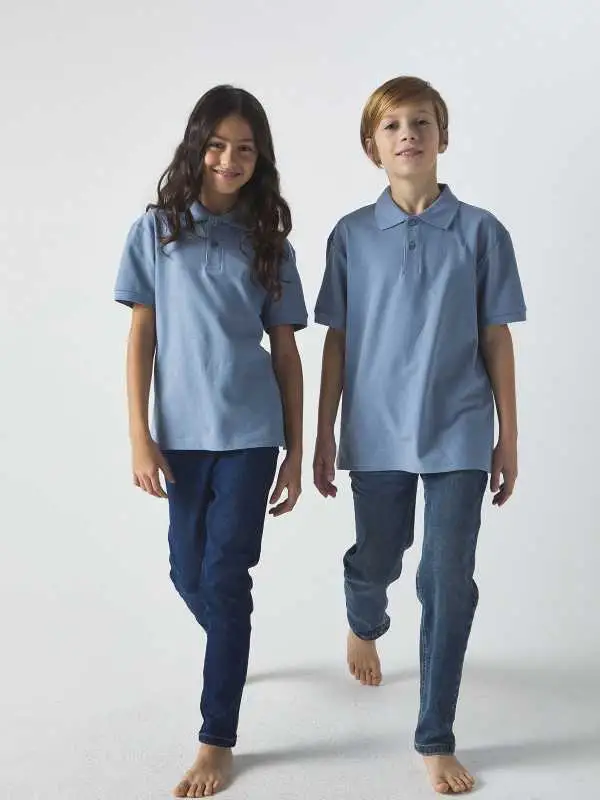 BSK201 Evolution Polo Kids BS | Polo Bambino | Manica corta | 100% Cotone | 180 gr/m2