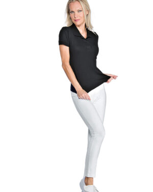 Pantalone Long Leggings Isacco | Donna | 97% Cotone | Elasticizzato | Chiusura con Elastico | 180 gr/m2