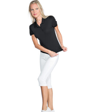 Pantalone Short Leggings Isacco | Donna | 97% Cotone | Elasticizzato | Chiusura con Elastico | 180 gr/m2