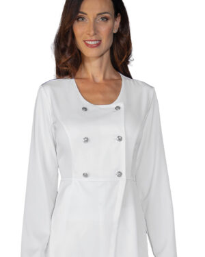 007410 Abitino Malta Tecnostretch Bianco Isacco | Donna | 180 gr/m2