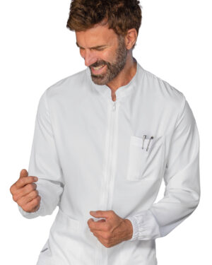 036210 Casacca Smarcanda Tecnostretch Bianco Isacco | Unisex (Uomo/Donna) | 145 gr/m2