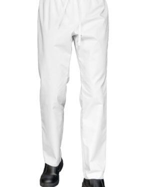 Pantalone con Elastico Senza Tasche Isacco | Unisex (Uomo/Donna) | Chiusura con Elastico e Cordino | 195 gr/m2